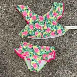 New: Girls two piece swim suit.